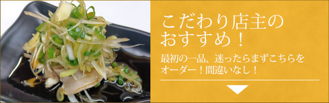 店主の厳選おすすめ